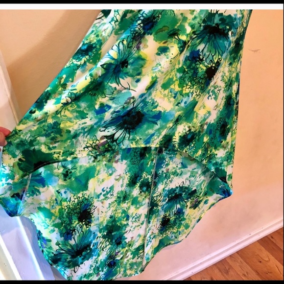 ROMEO & JULIET COUTURE SWEATHEART HI-LO MAXI DRESS - Picture 3 of 4